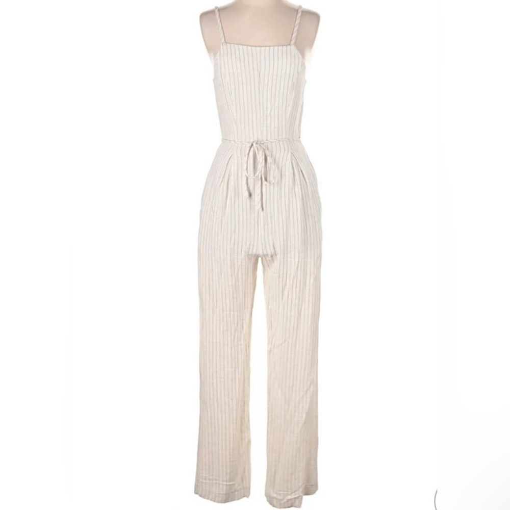 Monteau Los Angeles Cream Jumpsuit